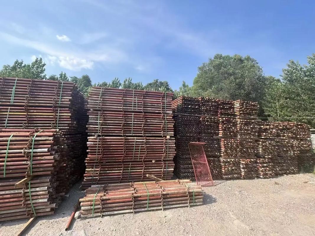 盘扣式钢管脚手架 #脚手架 #建筑工程外架 #建筑材料供应 - 抖音